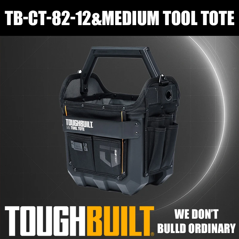 

ToughBuilt TB-CT-82-12/TB-CT-82-16 Средняя сумка для инструментов, упаковочная сумка, инструменты для ремонта строительства