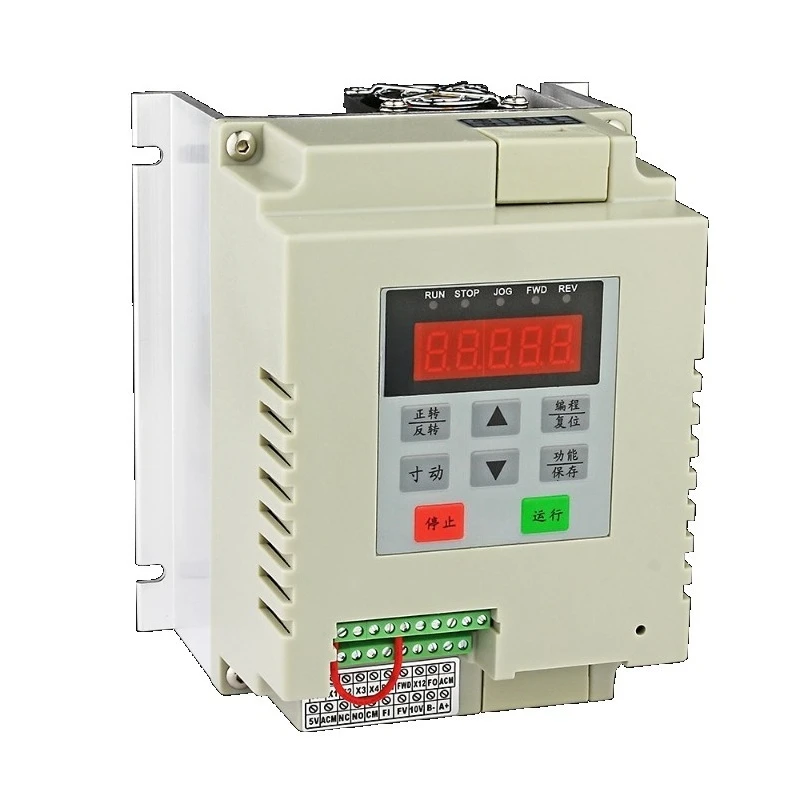 For household 220V single-phase constant voltage water supply inverter, two-phase two-wire output