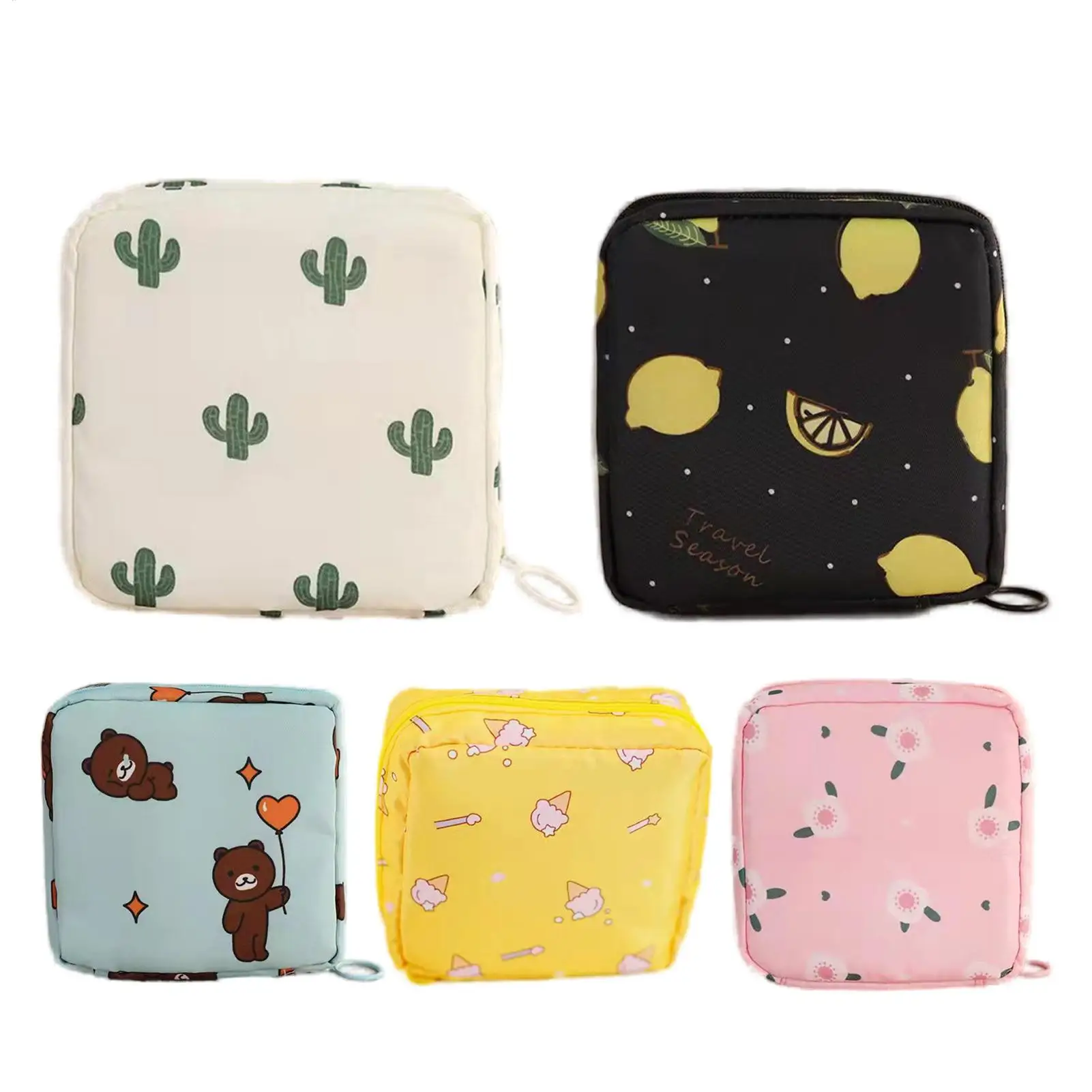 Aufbewahrungstasche für Damenbinden, Tasche für Damen, tragbar, Tampon-Organizer, Mini-Aufbewahrungstasche für Make-up, Lippenstift
