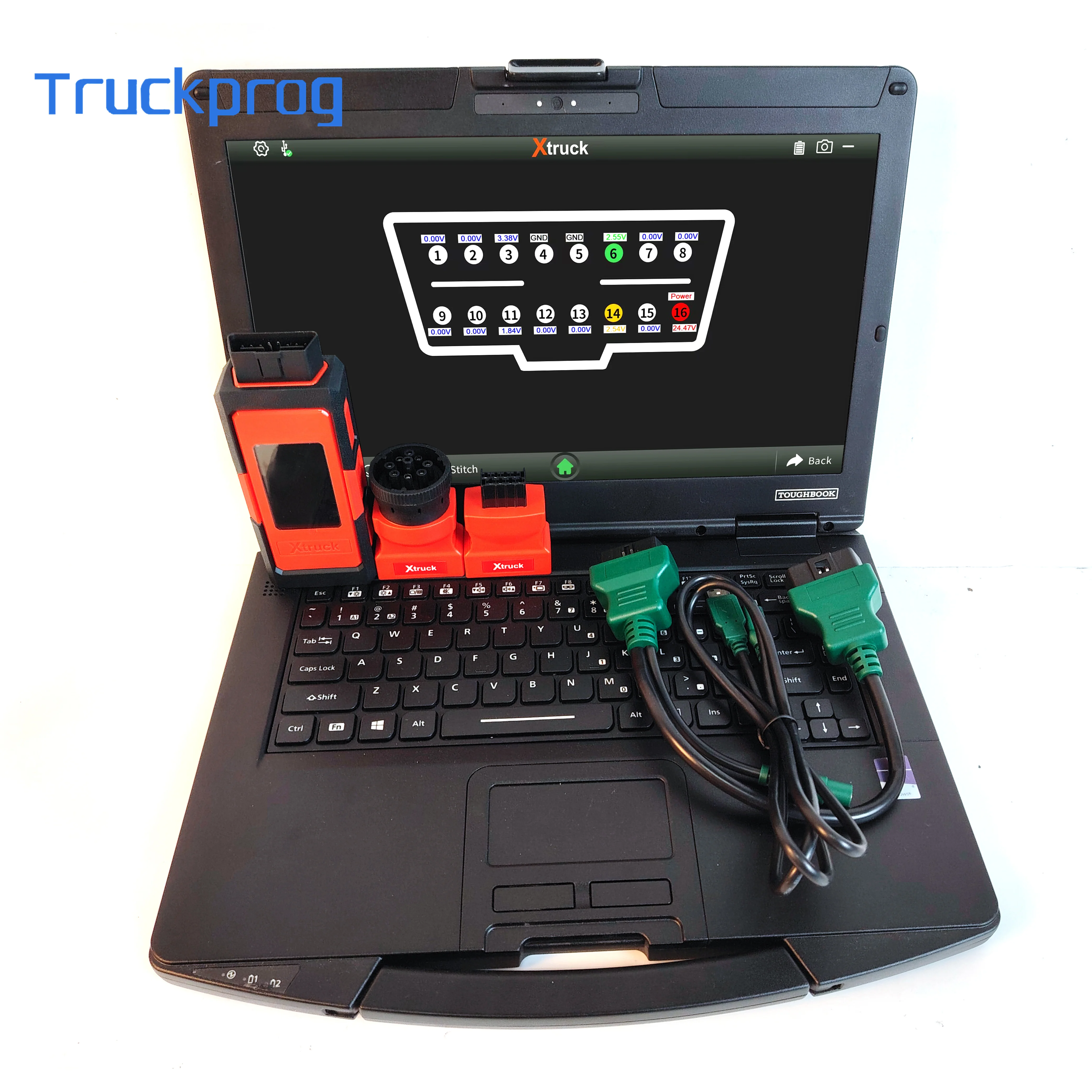 

X003 Plus CF54 Laptop Forced Regeneration of DPF ECU Programming Truck Diagnostic Tool