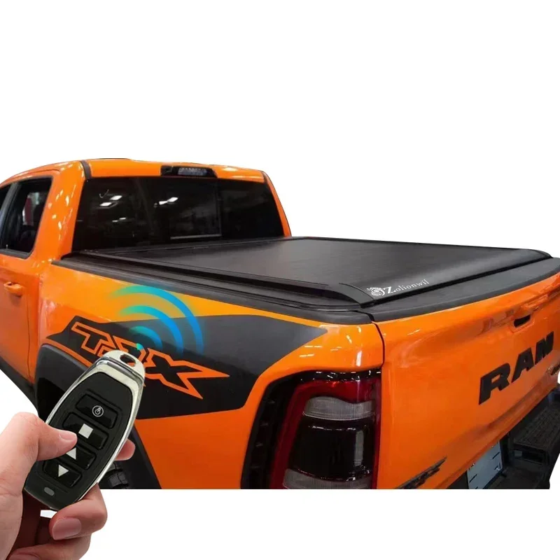 Car Accessories Aluminum Retractable Rear Trunk Cargo Bed Cover for Dodge Ram