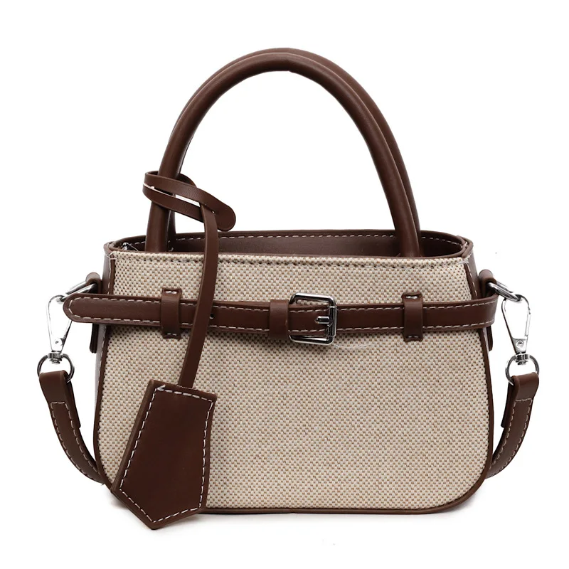 حقيبة يد عصرية جديدة لعام 2025 للنساء، محفظة كتف كلاسيكية ذات سعة كبيرة من الجلد الطبيعي متعددة الاتجاهات، حقيبة عمل أنيقة عتيقة #2