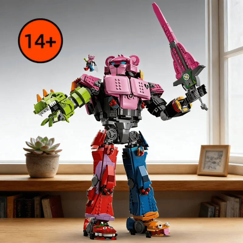 

В наличии: Горячая новинка! Конструктор «Вождь меха-отряда» (2503 детали), совместимый с моделью 77078. Игрушки-конструкторы для детей и взрослых, подарки на день рождения.