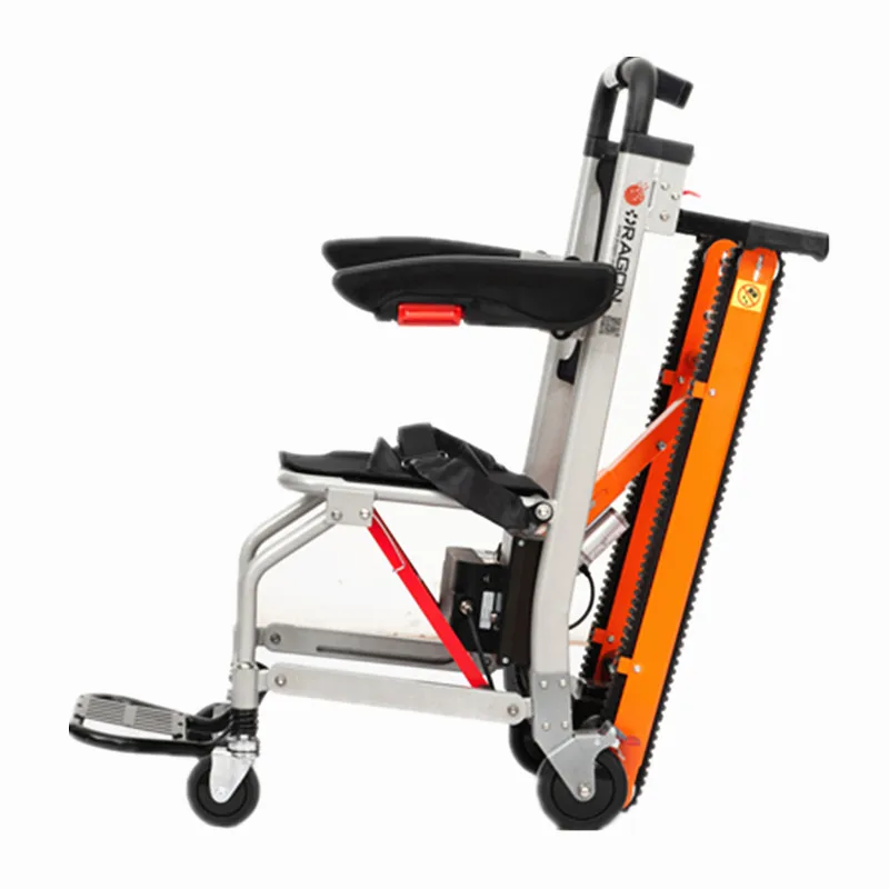 Longermay Stair Climbing Wheelchair Electric Folding Stair Elevator Chair Lift for Transferring Patients
