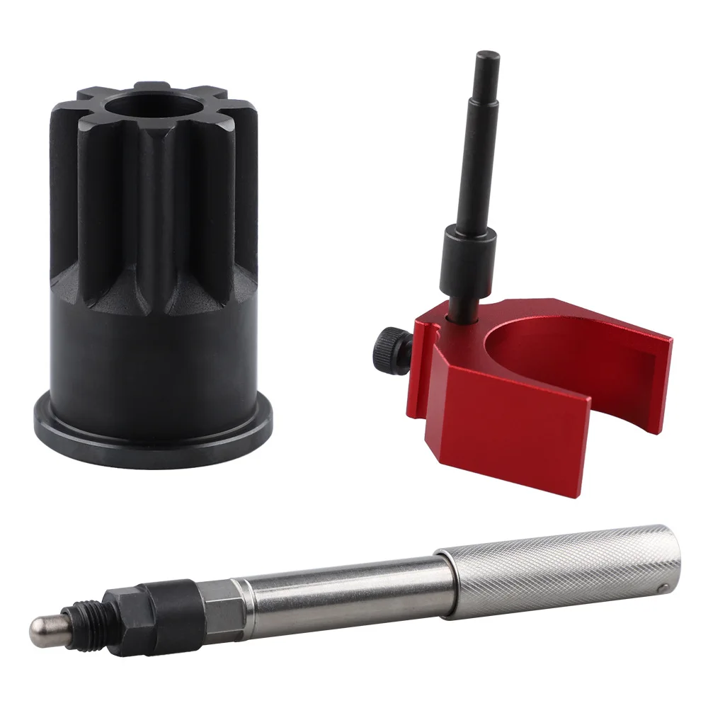 J-42083 Timing Pin 9U-7227 Fuel Injector Height Gauge Engine Barring Socket Compatible With CAT 3406E C15 C16 Tool Set