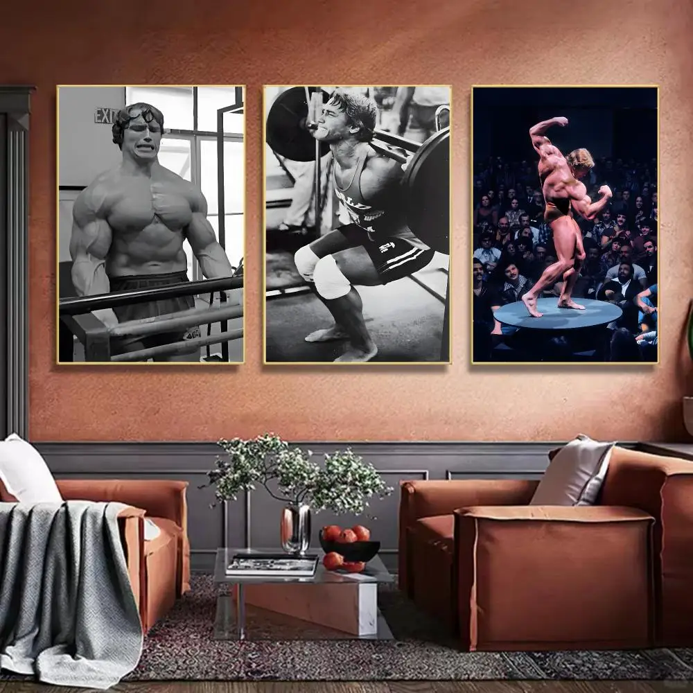 Arnold Schwarzenegger Suitable for wall decoration in clubs cafes homes rooms and other places HD canvas poster printing
