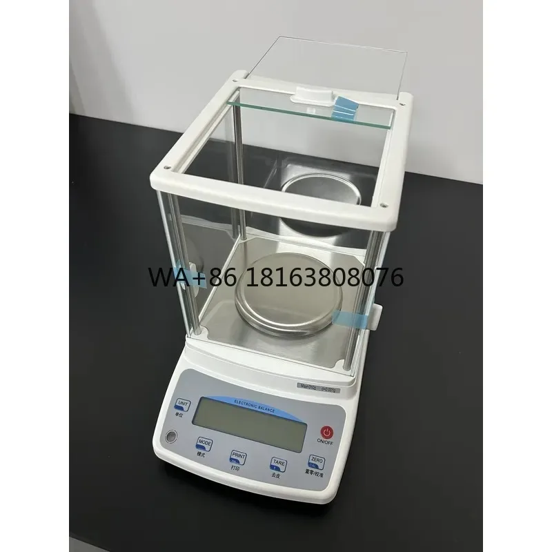 Analytical Balance Digital Electronic Lab Scale Accuracy Weighing Instrument for Plastic Rubber Powder Metal Sample Testing