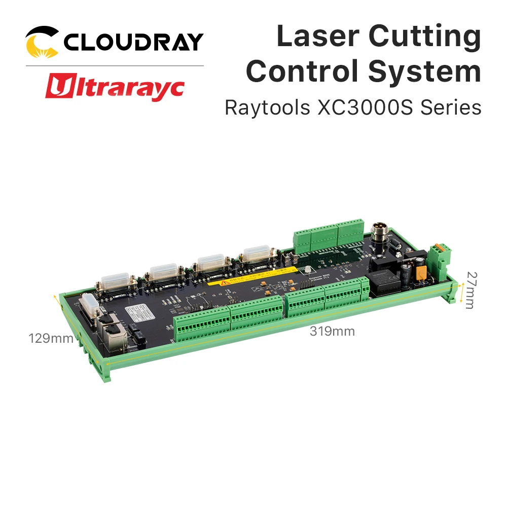 Imagem -03 - Ultrarayc Raytools Sistema de Controle de Corte a Laser Xc3000s Série Ethercat Conexão ou Conexão de Pulso