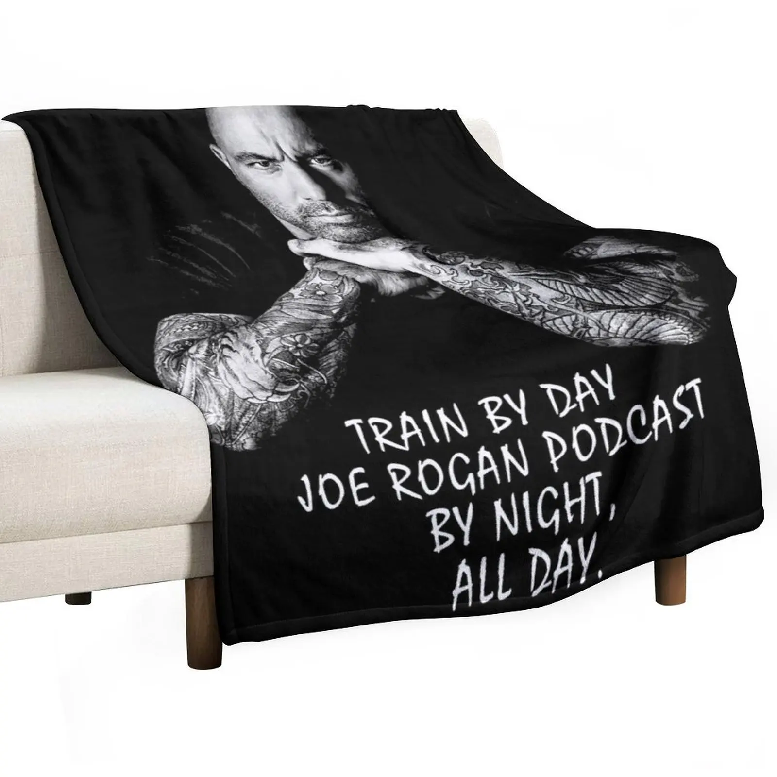 Joe Rogan, Train By day Throw Blanket blankets and throws Sleeping Bag Blankets