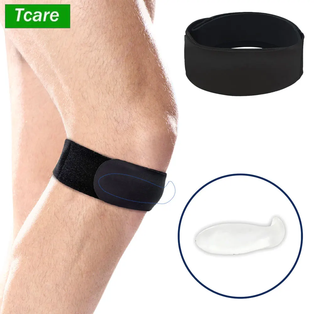 

1 шт. Наколенник-фиксатор для сухожилий, для бегунов, прыгунов, при тендините, для походов — удобный и регулируемый