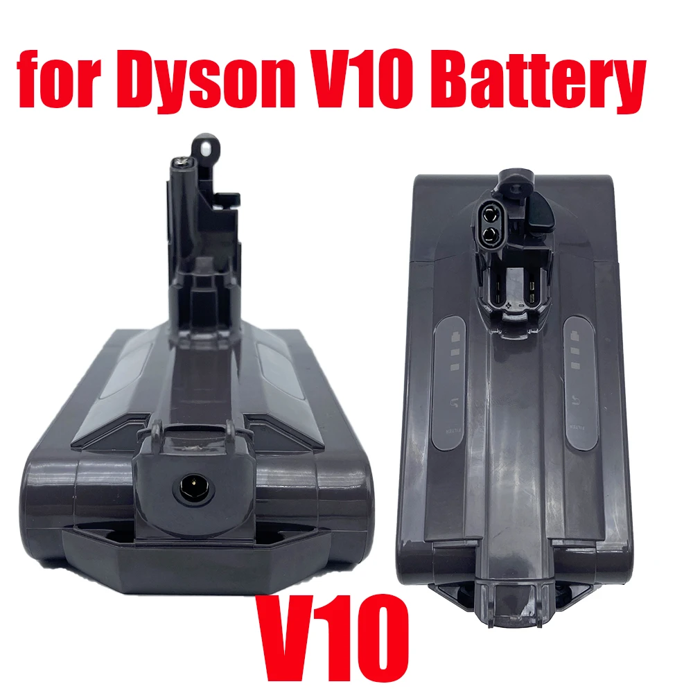 100% لدايسون V10 بطارية V10 الحيوان المطلق رقيق مكنسة كهربائية لاسلكية جديدة 25.2 فولت 6000 مللي أمبير-12800 مللي أمبير دايسون V10 بطارية