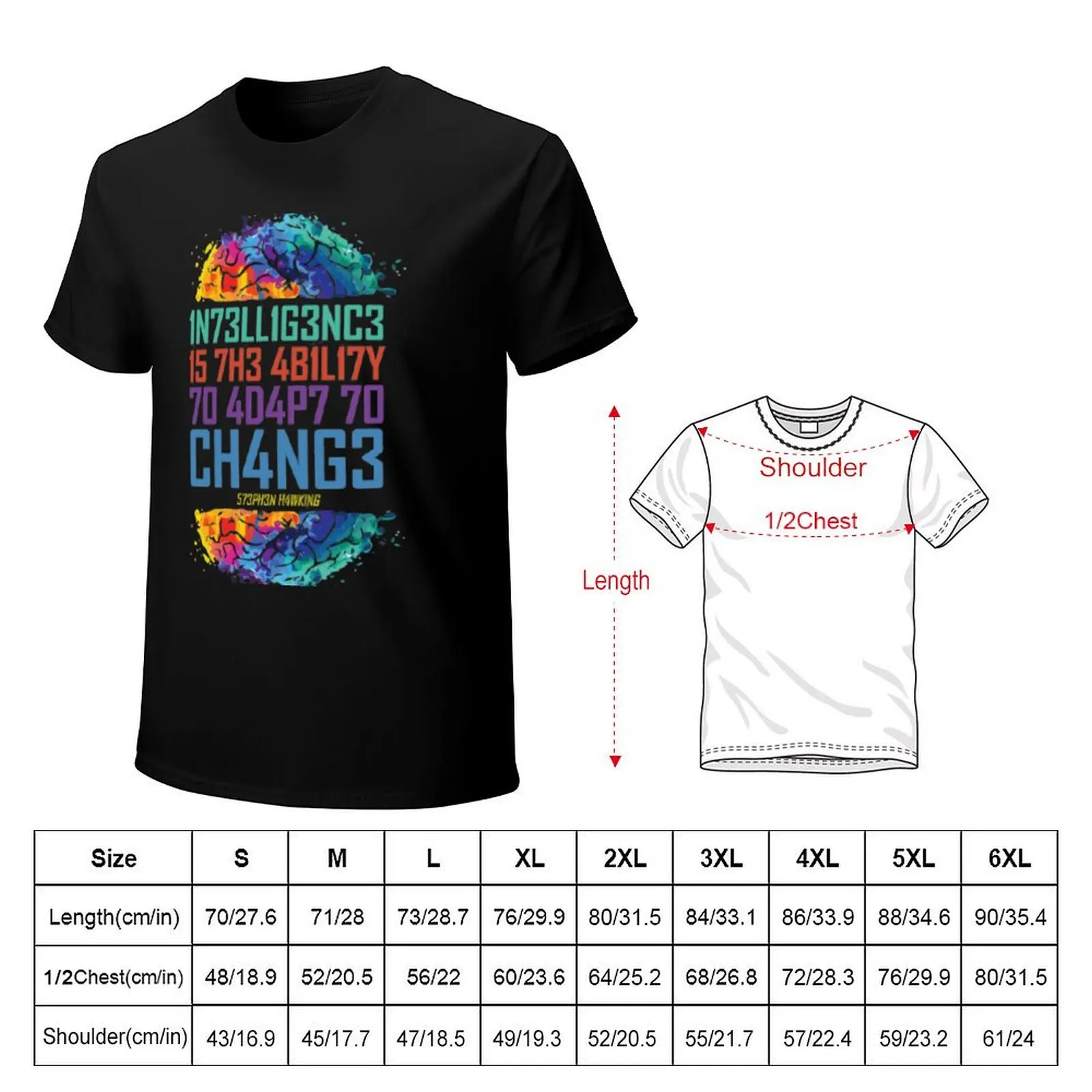 adapt to changes and learn new things T-Shirt t shirt man luxury T-Shirt