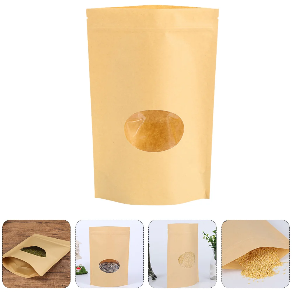 

50 pcs Food Sealing Bags Thickened Household Storage Pouches Self-Sealing Zipper Snack Sandwich Portable Fresh Keeping Dried