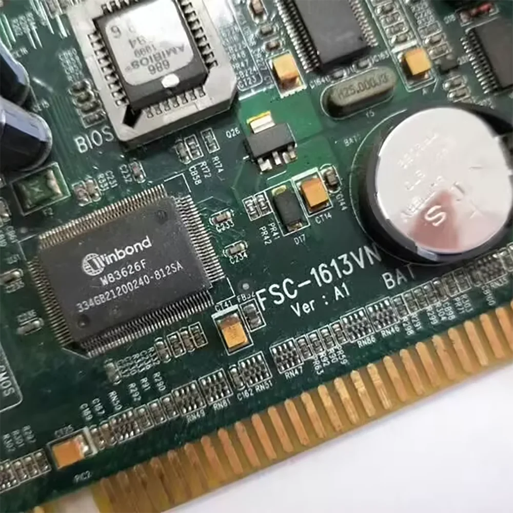 Original  PGA370 Industrial Control Computer Motherboard FSC-1613VN Ver: A1