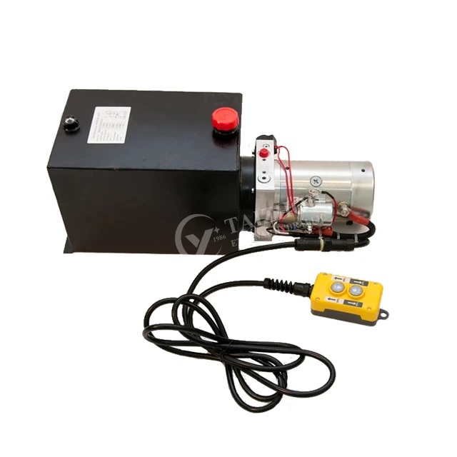 China Factory Manufacture Power Unit 12v 24v 48V Dc Portable Mini Mobile For Truck Lifting Hydraulic Power Unit
