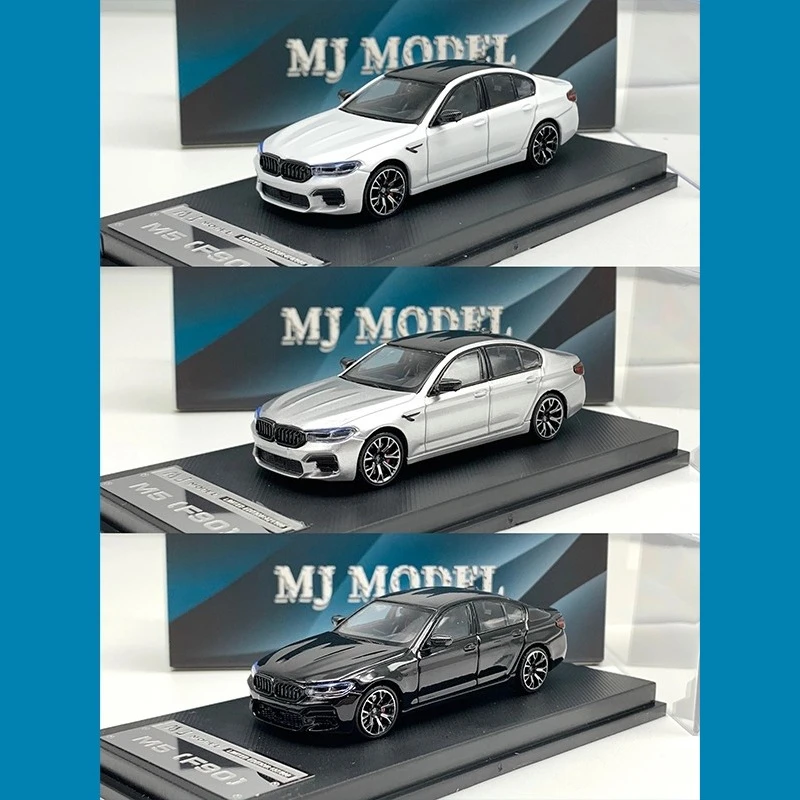 

Коллекционная модель автомобиля MJ 1:64 M5 F90 из сплава, имитация, украшение, подарок для взрослых