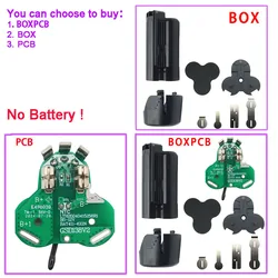 BAT411 Li-ion Battery Plastic Case PCB Charging Protection Board Box For Bosch 10.8V 12V BAT412A BAT413A BAT420 Housing Shell