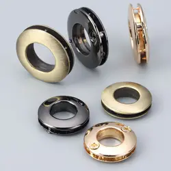 Metal Eyelets With Screws Luggage Hardware Alloy Hole Eyelet Button Handbag Buckle Clothes Belt Making Ornament Accessories