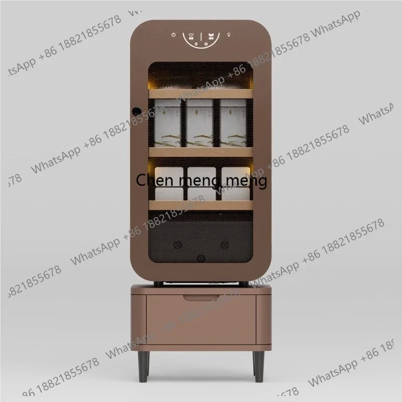 

D150 Yimingju Intelligent Tea Cabinet Pu'er Oolong Tea Awakening Cabinet for Home and Office Tea Storage