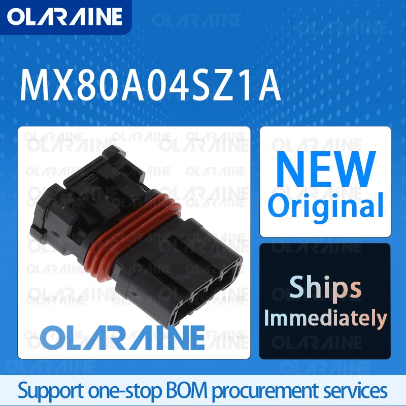 

20/50/100Pcs MX80A04SZ1A 100% brand new and original IC chip Automotive connectors 4 Position