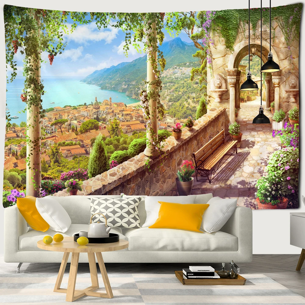 Mooie oude architectuur print - Home Decor Hippie recensie en prijs