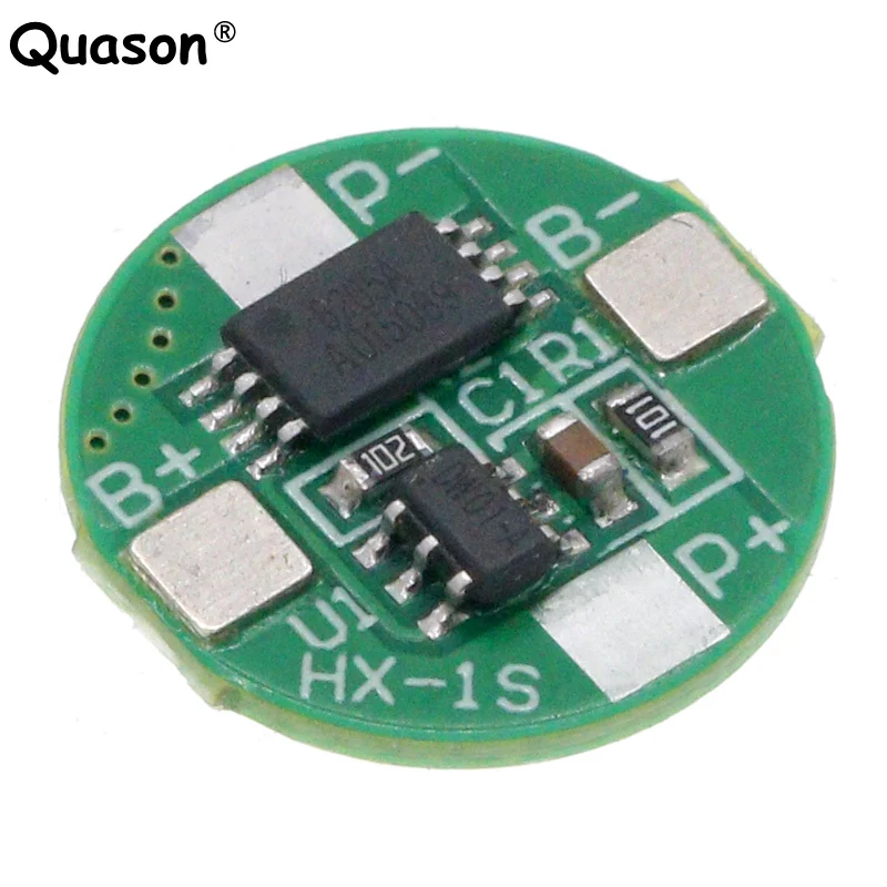 1S 3.7V 2.5A 14500 Lithium Lipo Cell Battery Charger Board Li-ion Battery Charging PCB BMS Protection ModuleS Protection Module