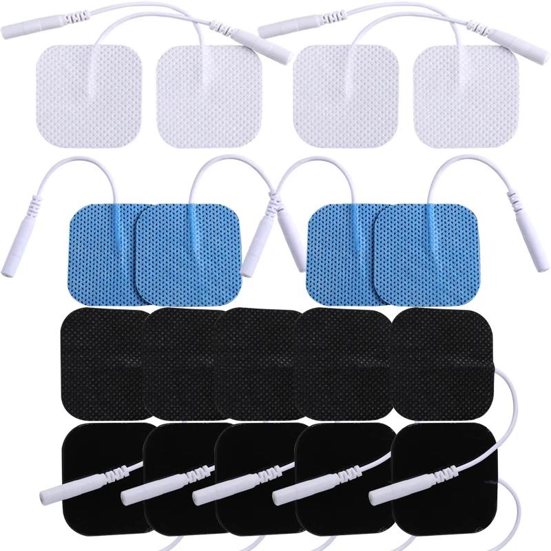 Electrode Pads Conductive Gel Self-adhesive Tens Replacement  for Tens Acupuncture Machine Muscle Stimulator Massager Sticker