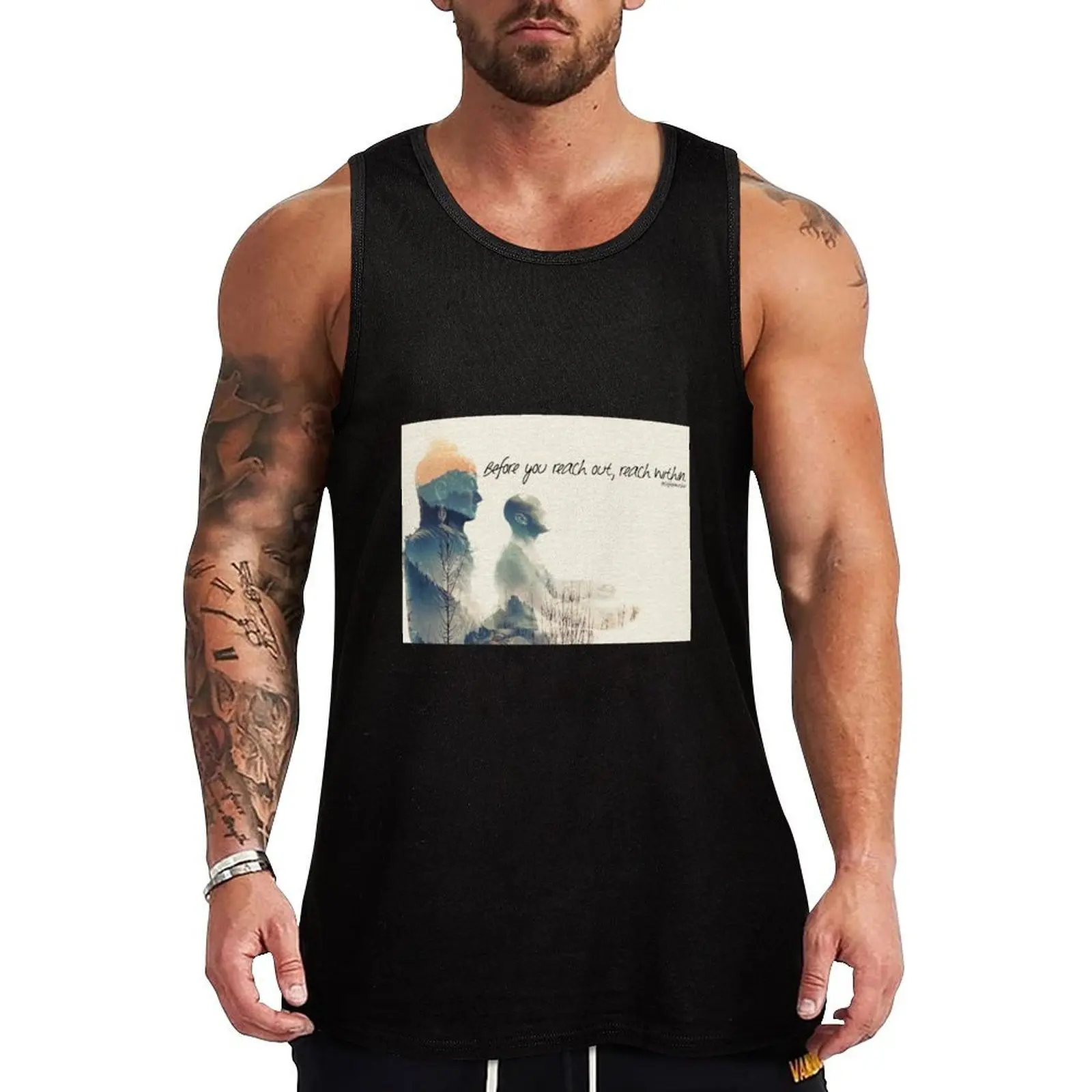 

Before you reach out, reach within. Tank Top Basic Undershirt Tank Top Casual Lightweight Shirt