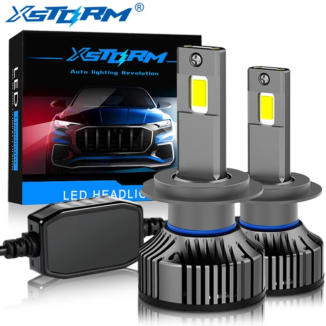 XSTORM H1 H4 H7 Led H8 H11 H16 9005 HB3 9006 HB4 9012 Hir2 Mini Car  Headlight Kit Bulb Canbus 120W 25000LM Turbo Led Lamp Auto - AliExpress