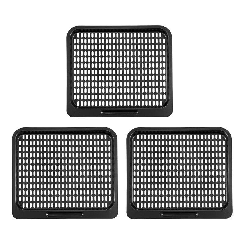 에어 프라이어 액세서리 그릴 팬 찐 보드 크리스프 플레이트 교체 그릴 프라이 팬 드롭 배송