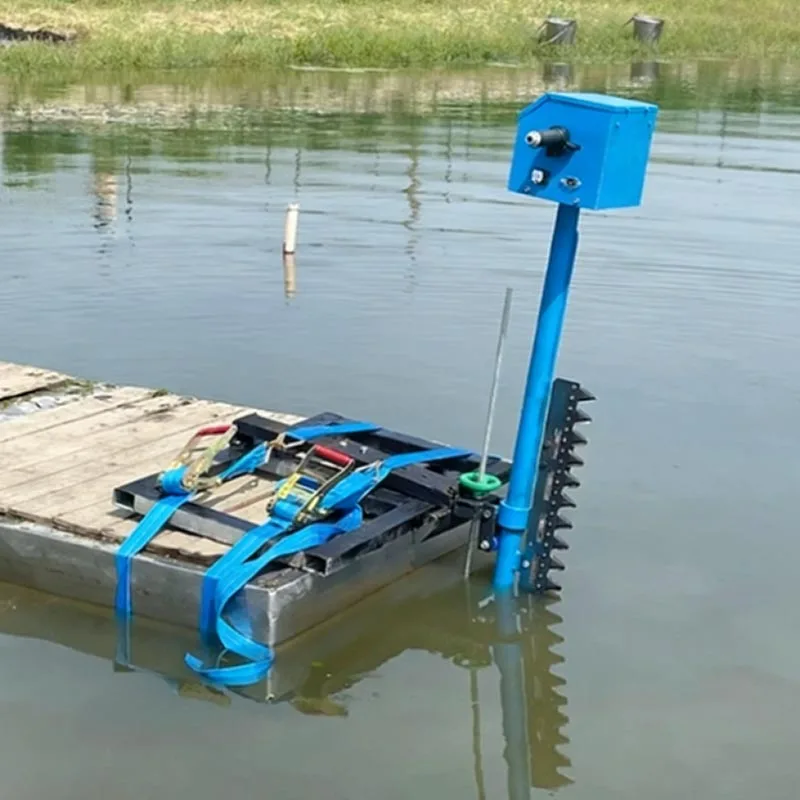 

Pond Reed Water Grass Electric Underwater Mower 48V Lawn Mower Aquatic Plant Electric Under Water Harvesting Mower Customized