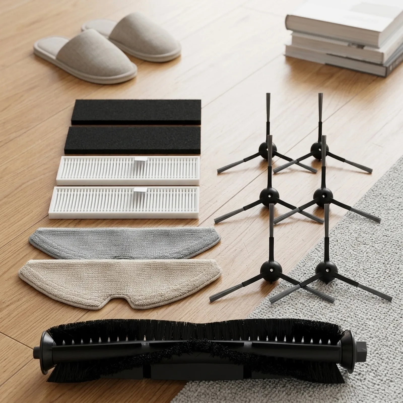 Accessories Set for Neabot N1 N1 Plus Robot Vacuum, for durable Construction, Deep Cleaning Capability, Easy Replacement