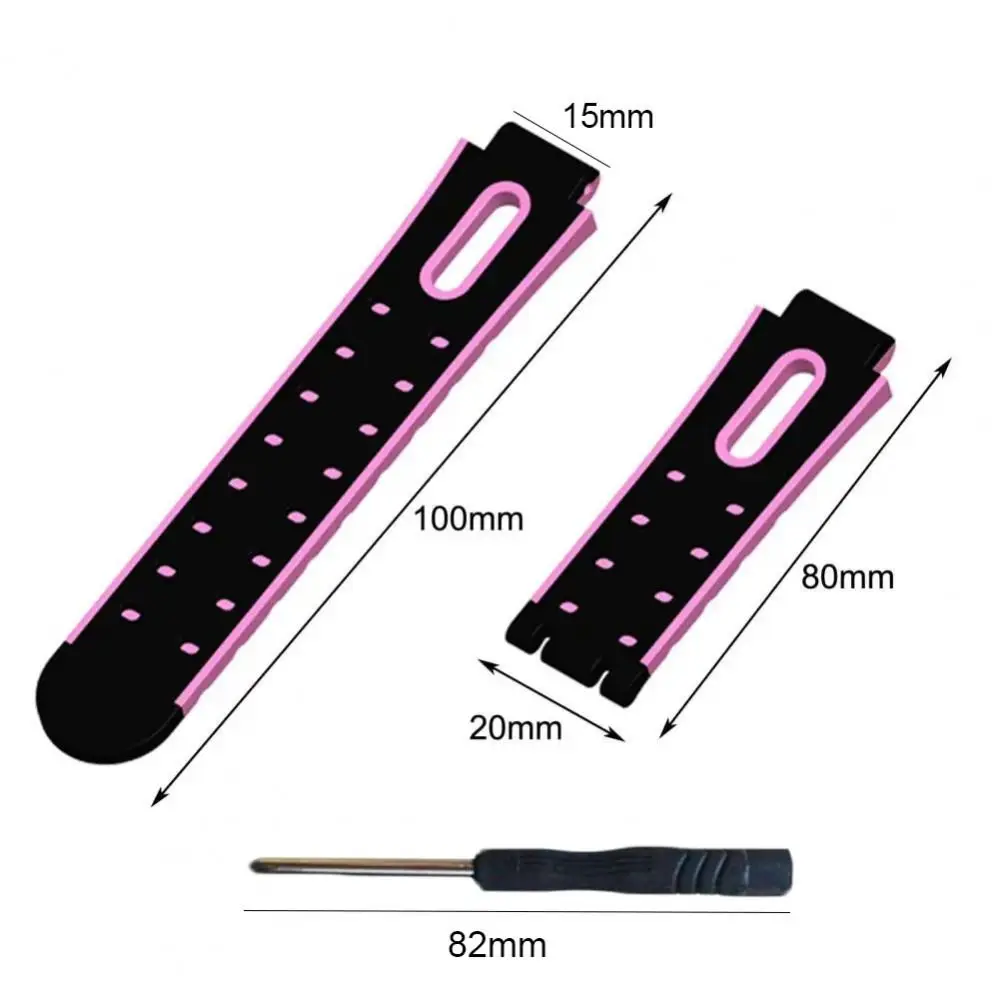 Bracelet With Screwdriver Silicone Watchband Pin Buckle Smartwatch Watch WristBand Watch Accessories Watch Band Kid