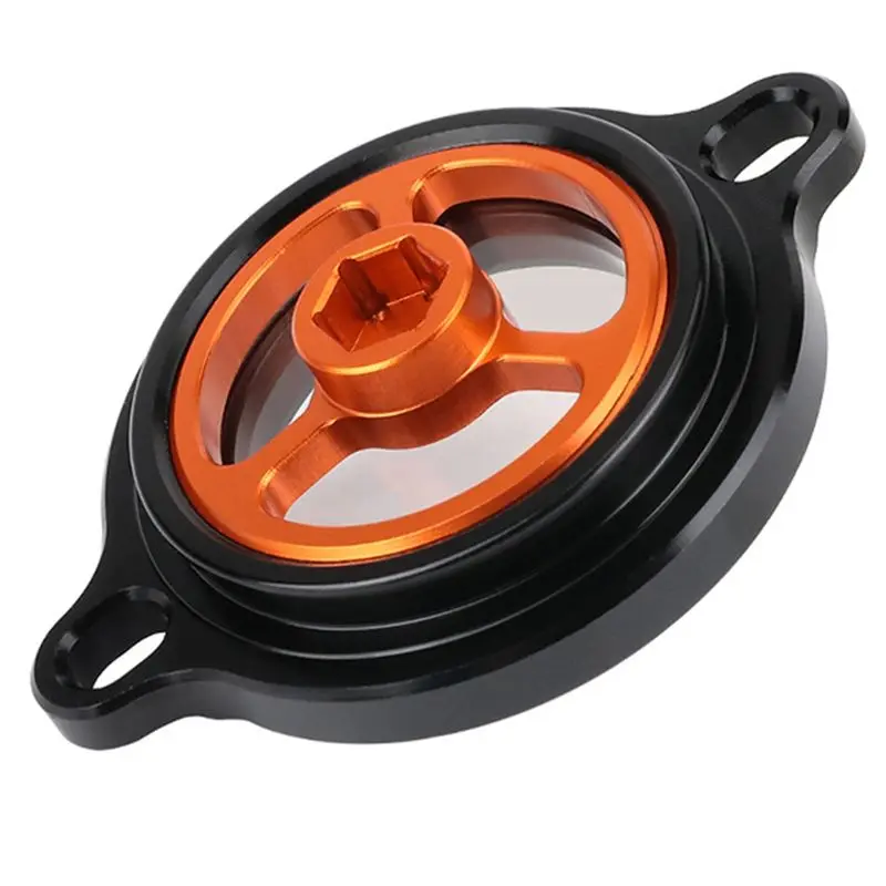 Strange 75038041200 Motorcycle Engine Oil Filter Cover For 450 500 RC 200 Duke 690 2003-2022 Oil Filter Cover Accessories