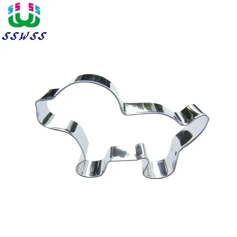 Baby Dog Shape Cake Decorating Fondant Cutters Tools,Cartoon Animal Series Cake Cookie Biscuit Stainless Steel Baking Molds