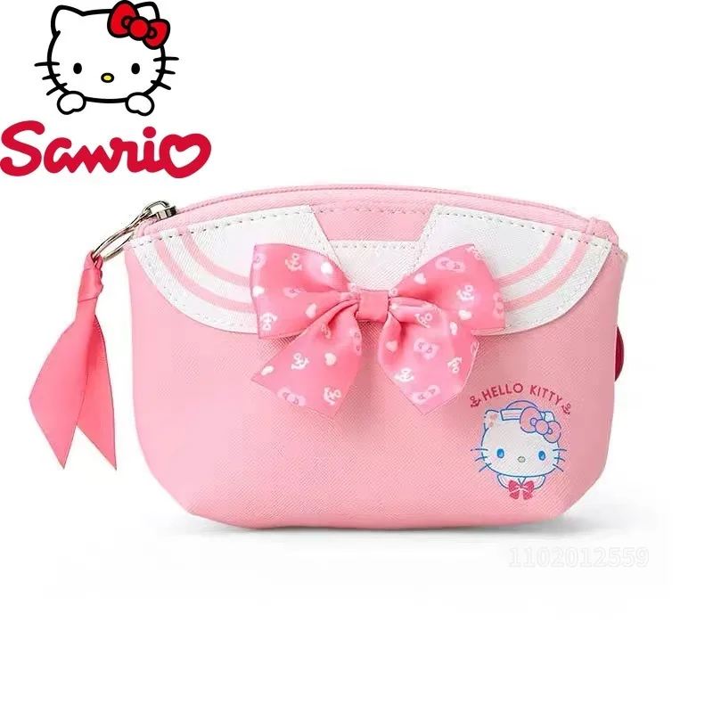 

Новый мини-кошелек для монет Hello Kitty, оригинальный женский кошелек для монет класса люкс, высококачественный, милый, модный кошелек для хранения монет с мультяшным дизайном
