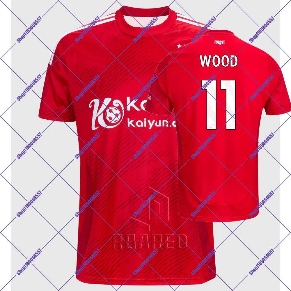 

England Forest 2024-25 Новое поступление домашних игроков # 11, деревянная спортивная футболка на открытом воздухе, футбольные майки с 3D принтом, дышащие для взрослых и детей