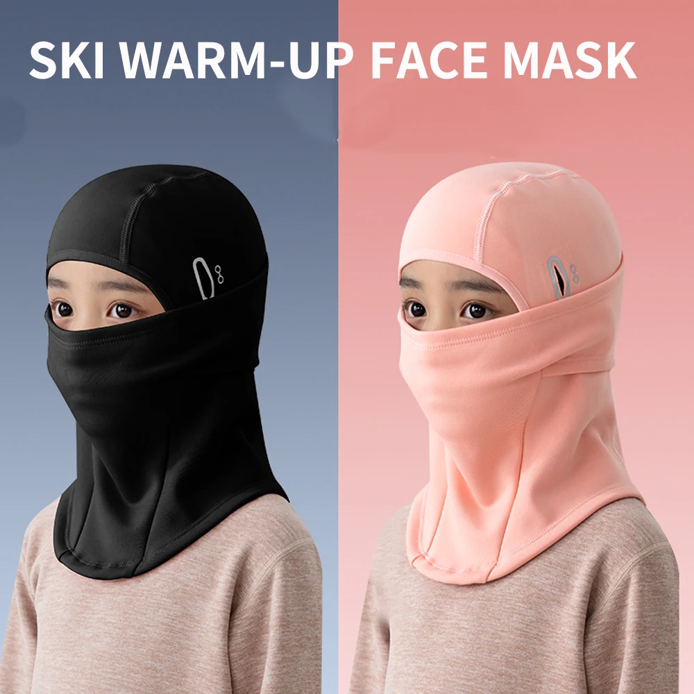 Copricapo caldo da sci per bambini, maschera da ciclismo antivento e resistente al freddo, fodera per casco, passamontagna, cappello da uomo e da donna