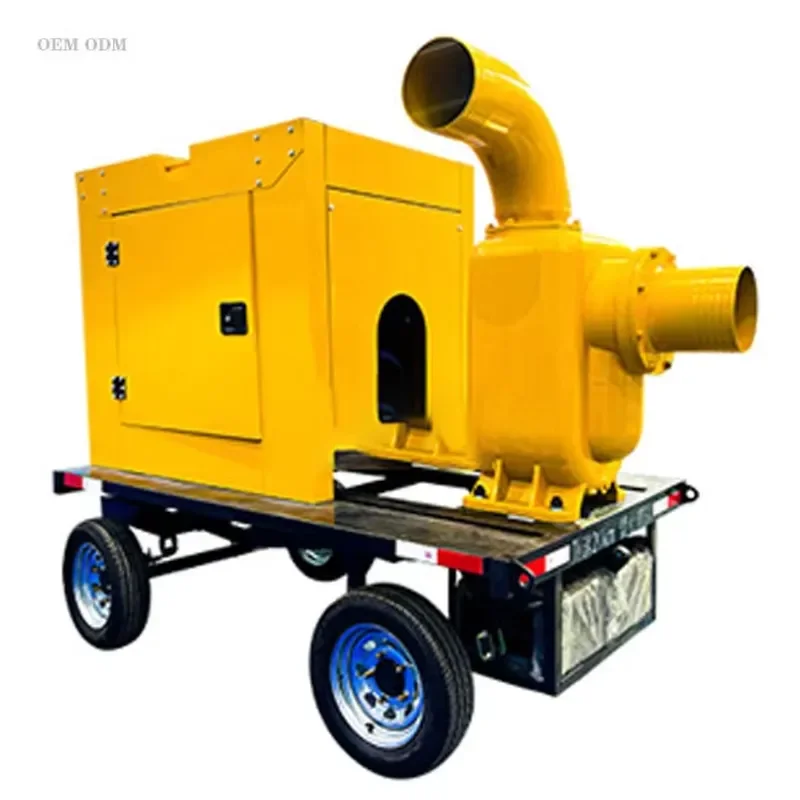 for Commercial Buildings Pump High Pressure OEM Mobile Pump Truck for Water Transfer