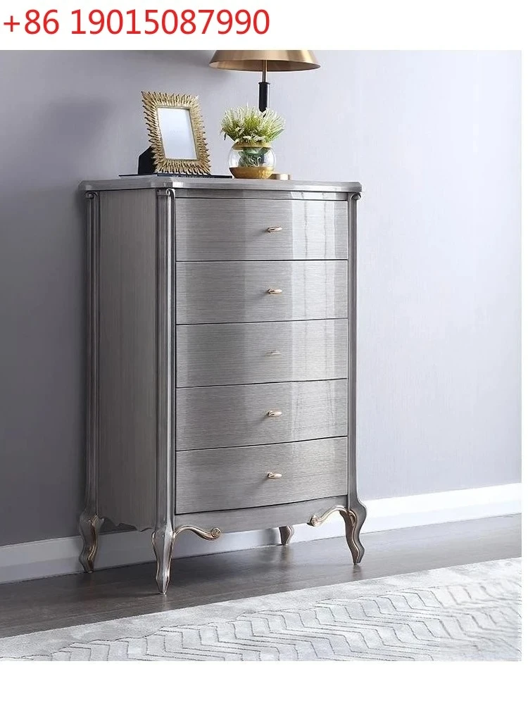 

Американский комод из массива дерева в стиле минимализм для небольшой квартиры, высокий, для хранения вещей, тумба для прихожей