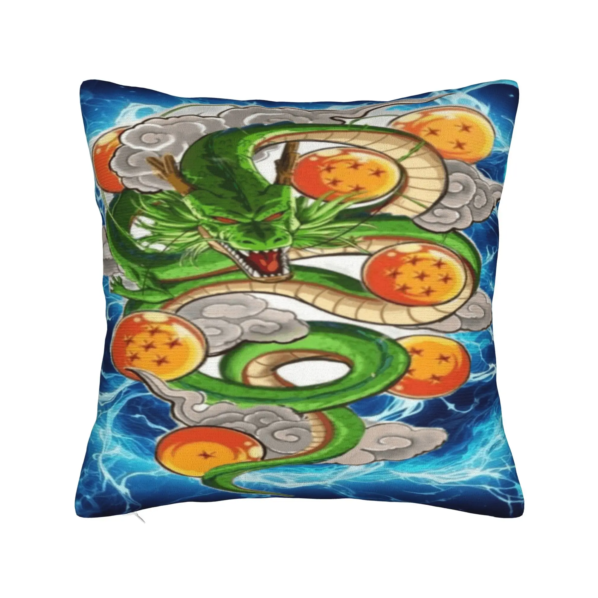 Pillow Case D-Dragon Anime Soft  Pillow Cover For Living Room Sofa Kawaii Pillowcases