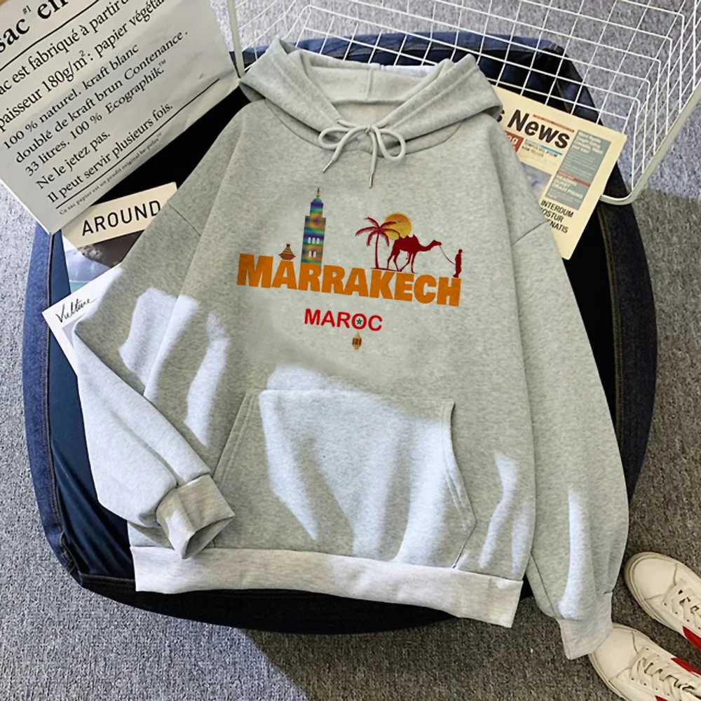 Maroc Morocco hoodies women 2023 anime clothes sweatshirts women harajuku sweater