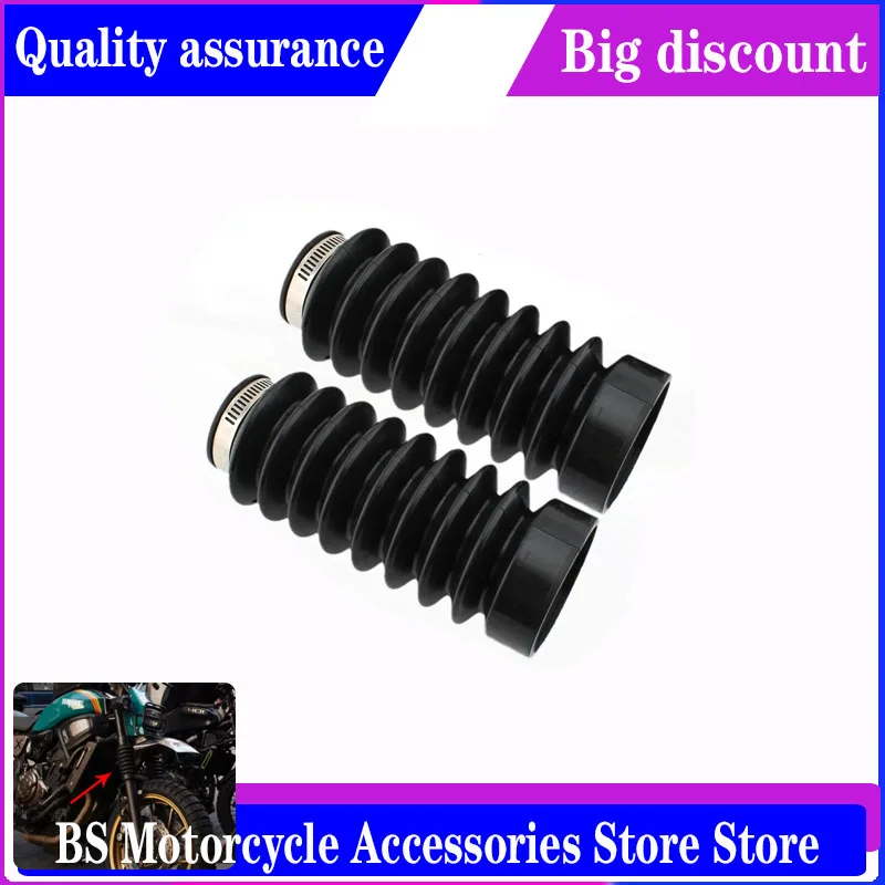 FoR Yamaha XSR700 XSR 700 16-22 Motorcycle Front Fork Boots Urban Pure Scrambler Gaiters Gators Boot Shock Protector Dust Rubber