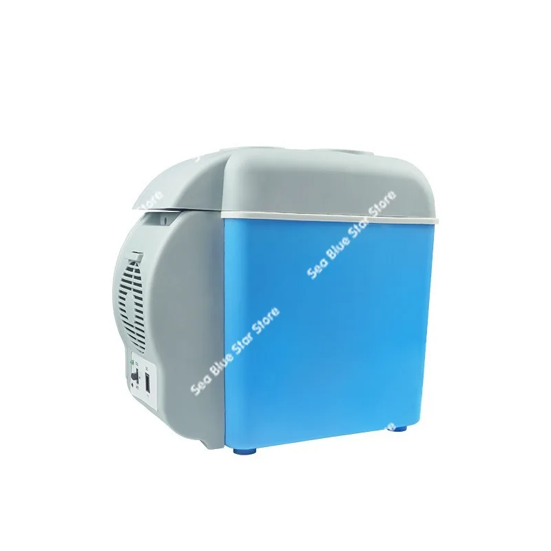 

Автомобильный небольшой холодильник 7,5 л, домашний автомобильный холодильник двойного назначения с охлаждением и подогревом, портативный автомобильный холодильник для сохранения свежести