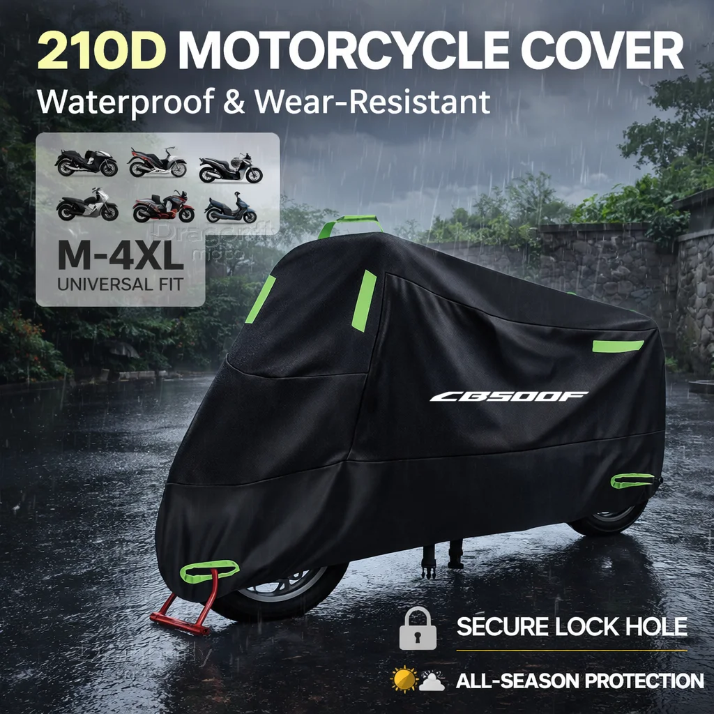 

Чехол для мотоцикла Honda CB500F CB 500F CB500 F, водонепроницаемый, для улицы, защита от УФ-излучения, дождевик со светоотражающими элементами