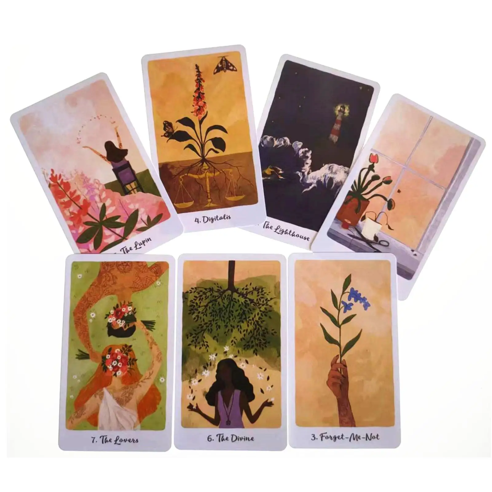 10.3x6 CM The Harmony Tarot Deck Card Game 78 Pcs Cards