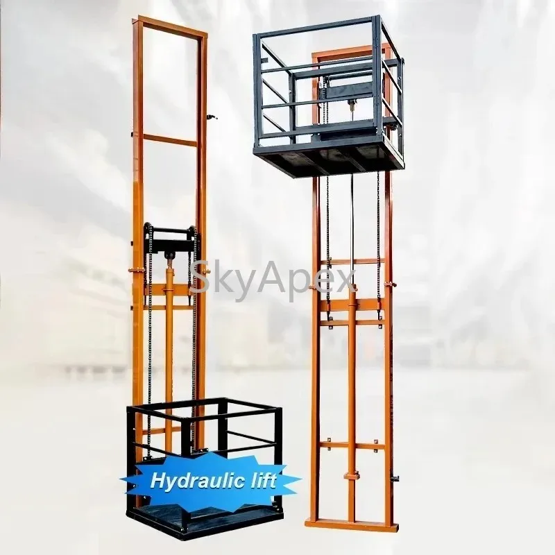 

【specialized】Hot Selling Cheap Indoor Outdoor Installed Hydraulic Material Lifter Custom 6m 10m 12m Electric Elevator Lift