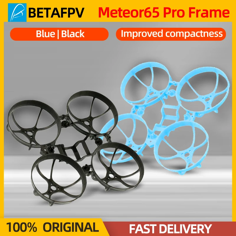 1/2PCS BETAFPV Meteor65 Pro Brushless Whoop 65mm FPV Frame KIT PP Material 1S Lipo 0802 Motor For FPV RC Quadcopter Drone 