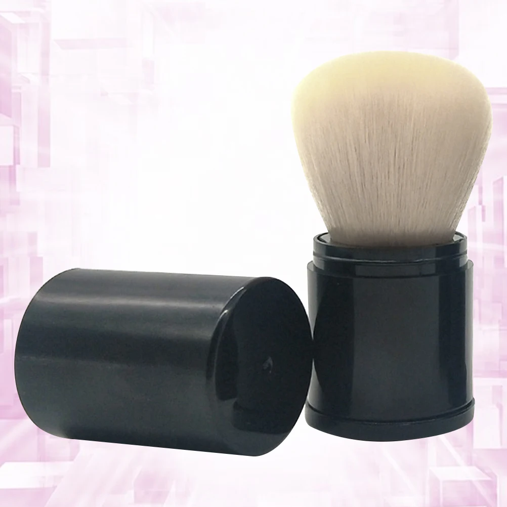 Premium make-upborstelset Witte vezel Professionele borstels voor poederblush Foundation Duurzame zachte haren Gemakkelijk