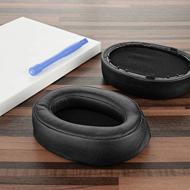 Replacement Ear Pads For Sony MDR 100A 100AAP H600A Headphone Accessories Earpads Headset Ear Cushion Repair Parts Leather